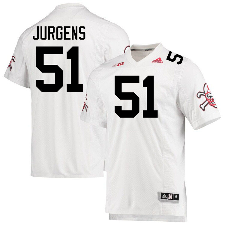 Cam Jurgens Nebraska Jersey,Nebraska Cornhuskers Football Uniforms,Jersey-Blackshirt Away